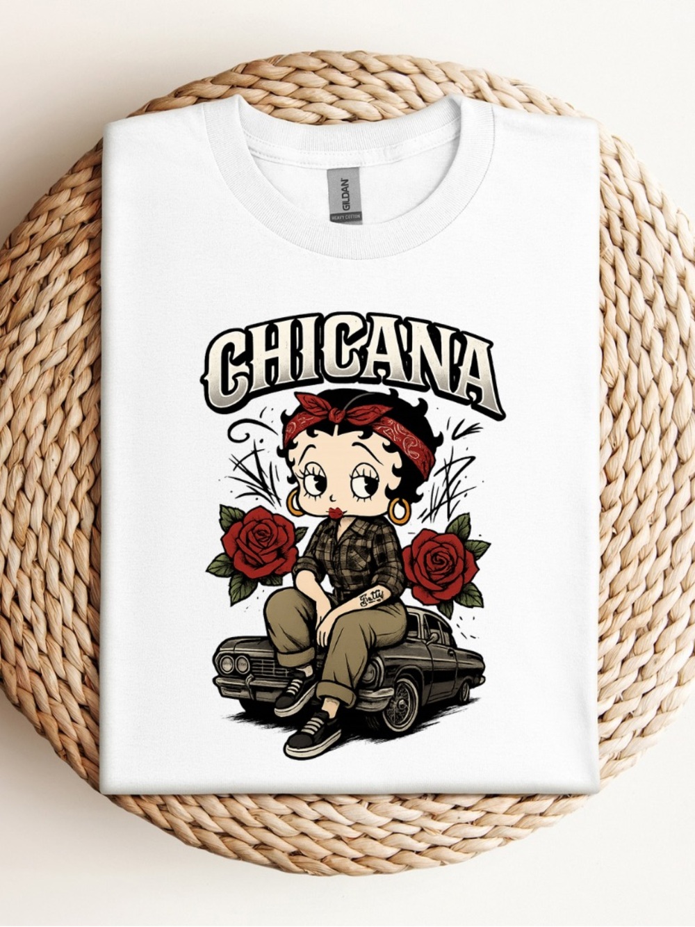 Chicana Betty Boop T-Shirt